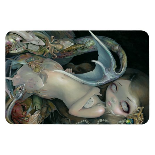 "Arcimboldo Mermaid" Flex Magnet (Horizontal)