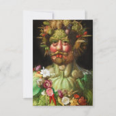 Arcimboldo Rudolf II Einladung (Vorderseite)
