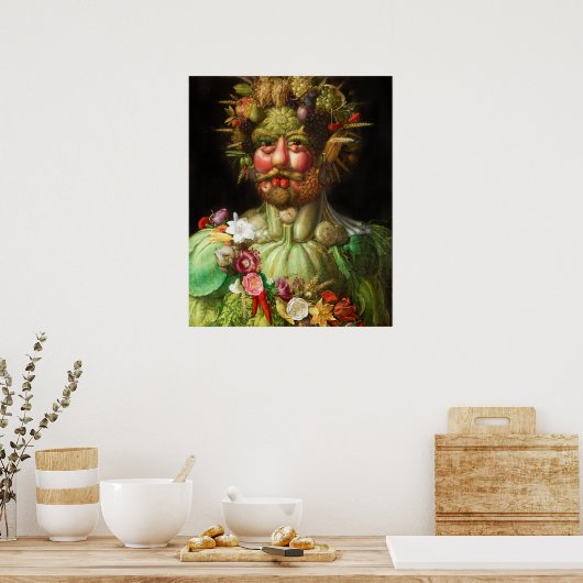 Arcimboldo Rudolf II Poster (Küche)