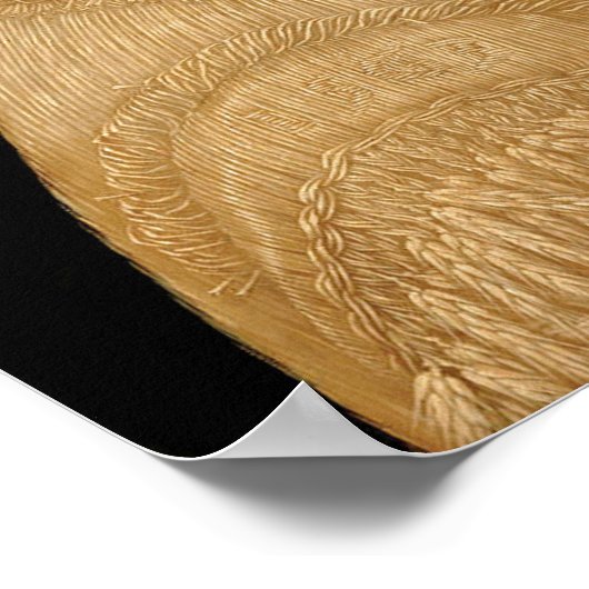 Arcimboldo Summer Poster (Ecke)