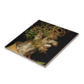 Arcimboldo Winter-Fliese Fliese (Seite)