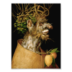 Arcimboldo Winter Print Fotodruck