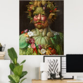 Arcimboldos Rudolf II. von Habsburg als Vertumnus Poster (Heimbüro)