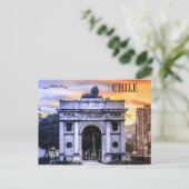 Arco Británico Chile Valparaiso Postcard Postkarte (Stehend Vorderseite)