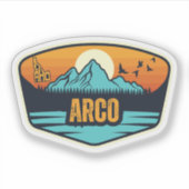 Arco, Idaho Aufkleber (Vorderseite)