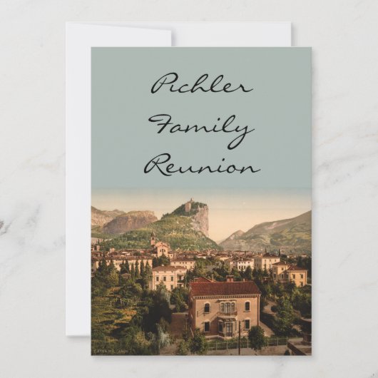 Arco III, Trentino-Südtirol, Italien Einladung (Vorderseite)