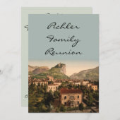 Arco III, Trentino-Südtirol, Italien Einladung (Vorne/Hinten)