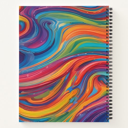 Arcoíris de Pintura Notizblock (Rückseite)