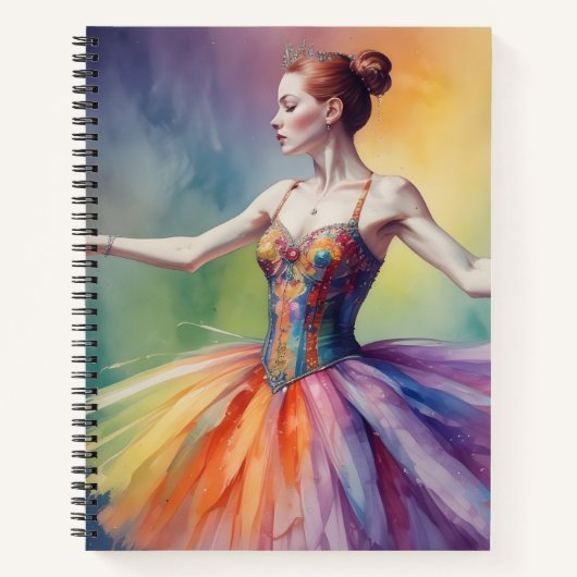 Arcoíris en Movimiento Notizblock (Vorderseite)