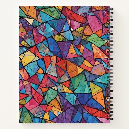 Arcoíris Fragmentado Notizblock (Rückseite)