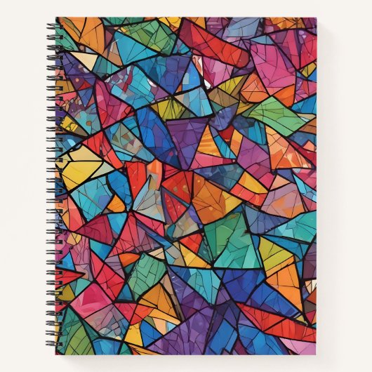Arcoíris Fragmentado Notizblock (Vorderseite)