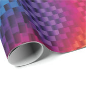 Arcoíris geometría de color geschenkpapier (Rolleneckpunkt)