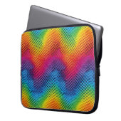 Arcoíris geometría de color laptopschutzhülle (Vorderseite Links)