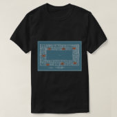 Arconia-Gebäude-Plan T-Shirt (Design vorne)