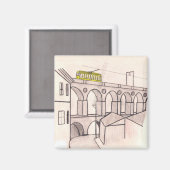 Arcos da Lapa r.j. Magnet (Vorderseite/Rückseite)