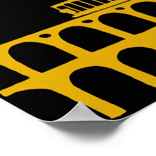 Arcos da Lapa - Rio de Janeiro Poster (Ecke)