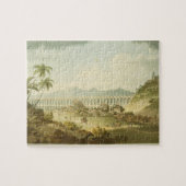 Arcos de Carioco oder großartiger Aquädukt in Rio Puzzle (Horizontal)