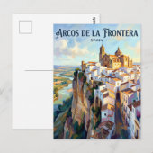 Arcos de la Frontera Spanien Postkarte (Vorne/Hinten)