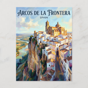 Arcos de la Frontera Spanien Postkarte