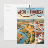 Arcos de la Frontera Spanien Postkarte (Vorne/Hinten)
