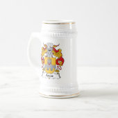 Arcos-Familienwappen Bierglas (Vorderseite Links)