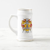 Arcos-Familienwappen Bierglas (Links)