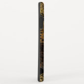 Arcos Leopard Chic Monogram Tough Case-Mate iPhone Hülle (Hinten/Rechts)