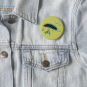 Arctia Caja Raupe Button (Beispiel)