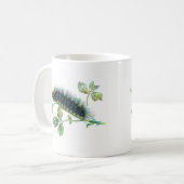 Arctia Caja Raupe Kaffeetasse (Vorderseite Links)
