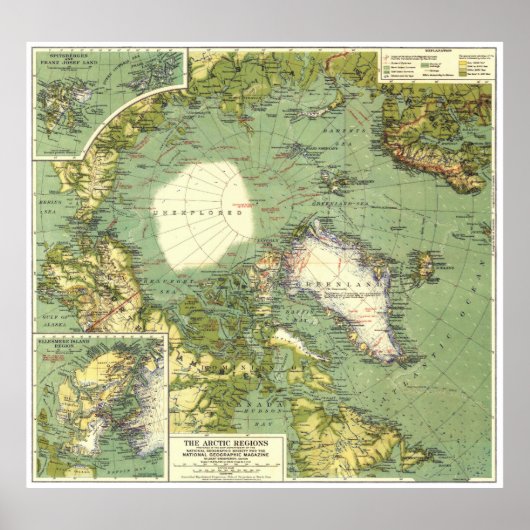 " Arctic: 1925 - The Arctic Regions ... Poster (Vorne)