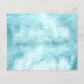 Arctic Animal Baby Es ist kalt draußen Winterdusch Flyer (Hinten)