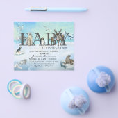 Arctic Animal Baby Es ist kalt draußen Winterdusch Flyer (Einzeln)