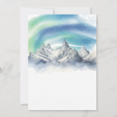 Arctic Animal Wild One Boy First Birthday Einladung (Rückseite)