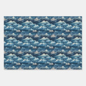 Arctic Aurora Expedition: Icy Adventure Design Geschenkpapier Set (Vorderseite 3)