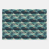 Arctic Aurora Expedition: Icy Adventure Design Geschenkpapier Set (Vorderseite)