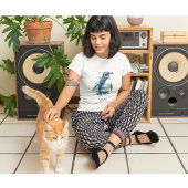 Arctic Azure Watercolor Pinguin, Brauch T-Shirt