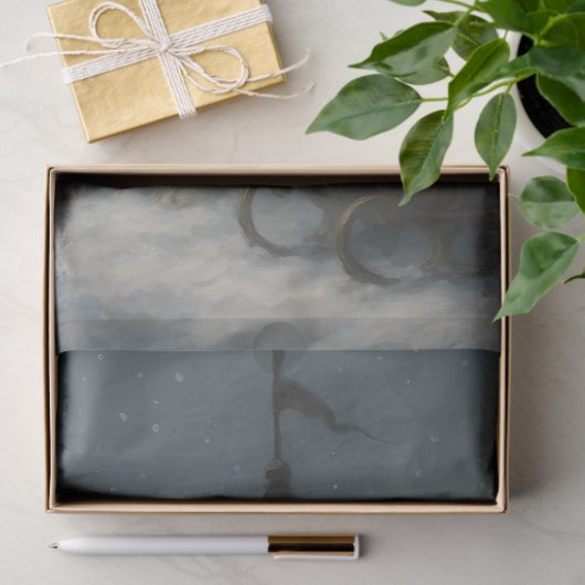 Arctic Circus Polar Bear Winter Carnival Decoupage Seidenpapier (Geschenk)