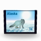 Arctic Fox - Alaska Postage Fotoblock (Vorderseite)