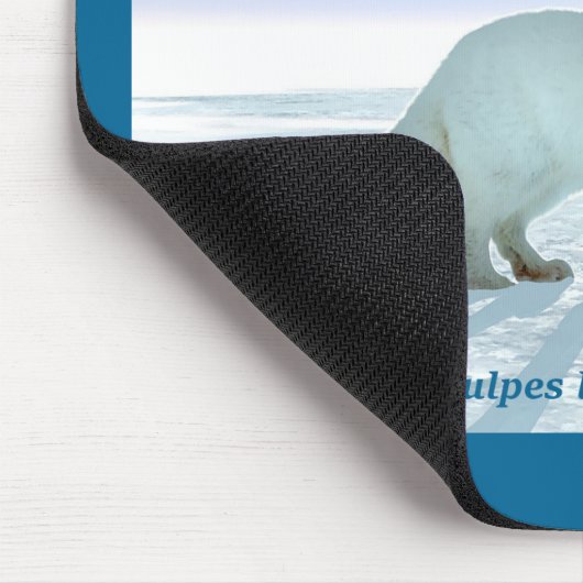 Arctic Fox - Alaska Postage Mousepad (Ecke)