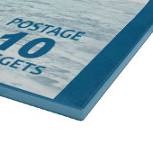 Arctic Fox - Alaska Postage Schneidebrett (Ecke)