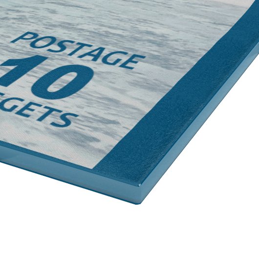 Arctic Fox - Alaska Postage Schneidebrett (Ecke)