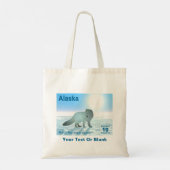 Arctic Fox - Alaska Postage Tragetasche (Rückseite)