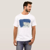 Arctic fox Alopex lagopus) Ein arctic fox T-Shirt (Vorne ganz)