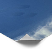 Arctic fox Alopex lagopus) Ein arktischer Fuchs in Poster (Ecke)