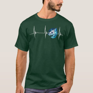 Arctic Fox Antarktis Arctic Fox Lover Heartbeat E T-Shirt