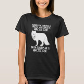 Arctic Fox Artic Animals Cute Artic Fox Pajamas 2 T-Shirt (Vorderseite)