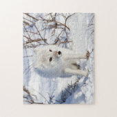 Arctic Fox , Churchill Wildlife Management Area Puzzle (Vertikal)