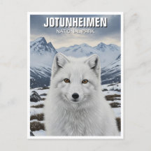 Arctic Fox im Jotunheimen-Nationalpark Norwegen