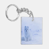 Arctic Fox, Island fotografiert, Schlüsselanhänger (Vorderseite links)
