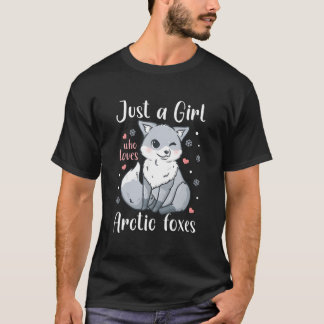 Arctic Fox Nur Ein Liebhaber von Polarfuchs T-Shirt